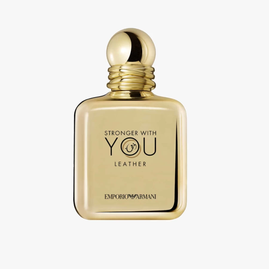 Giorgio Armani Stronger With You Leather Eau de Parfum 100ml for Men - Luxury Fragrance